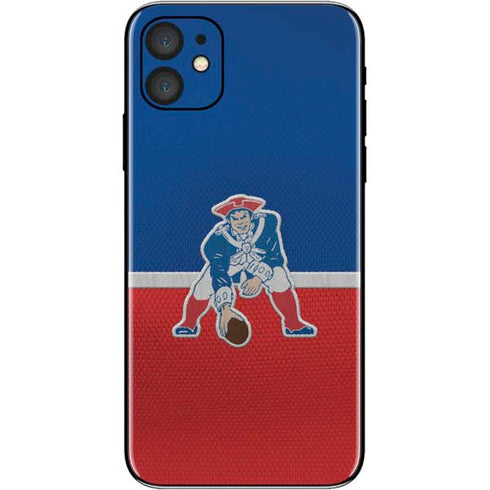 NFL New England Patriots Vintage iPhone 11 Skin